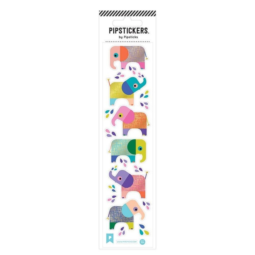 Lifestyle Pipsticks | Playful Pachyderms Sticker Sheet