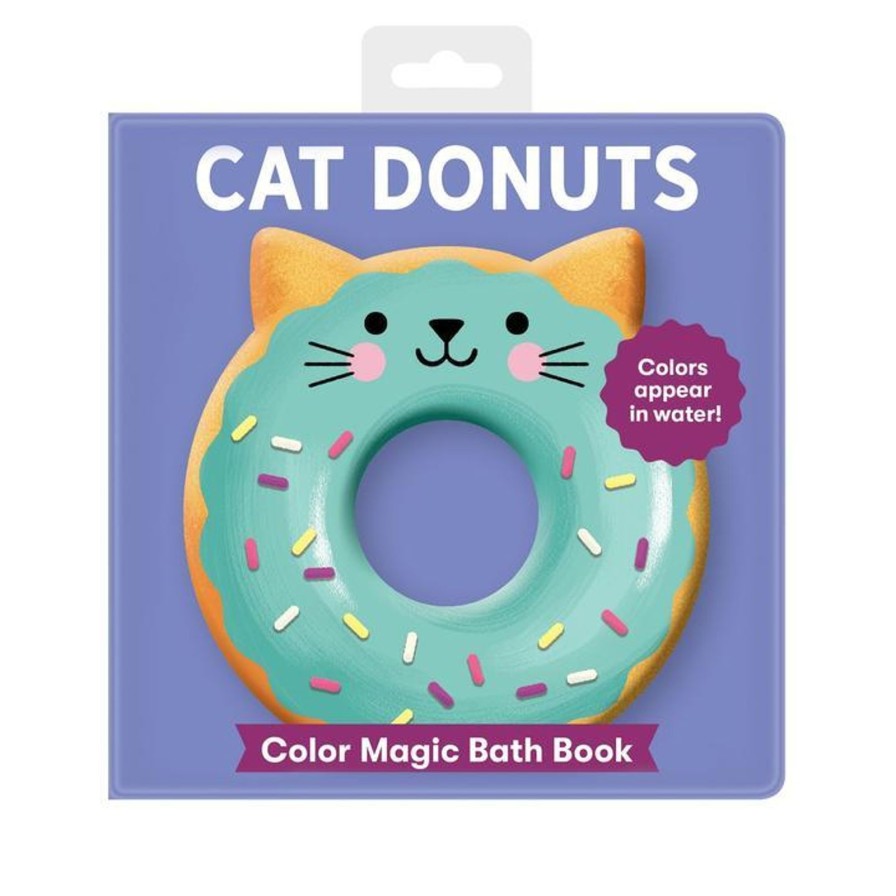 Baby Care Mudpuppy | Cat Donuts Color Magic Bath Book