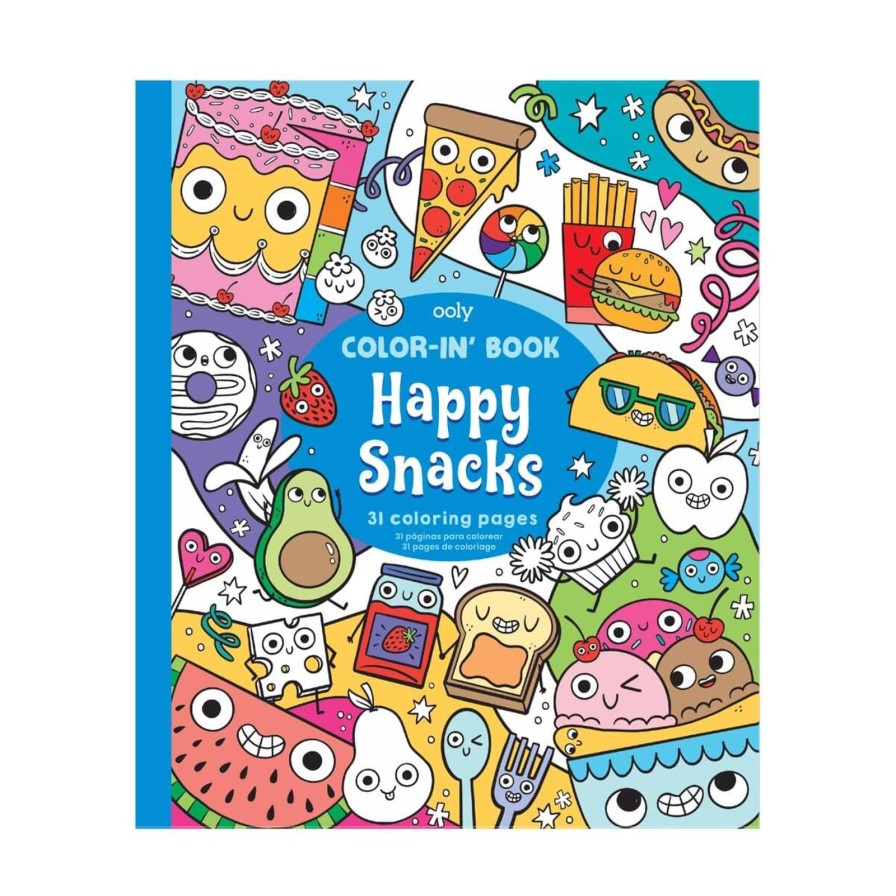 Lifestyle Ooly | Happy Snacks Coloring Book