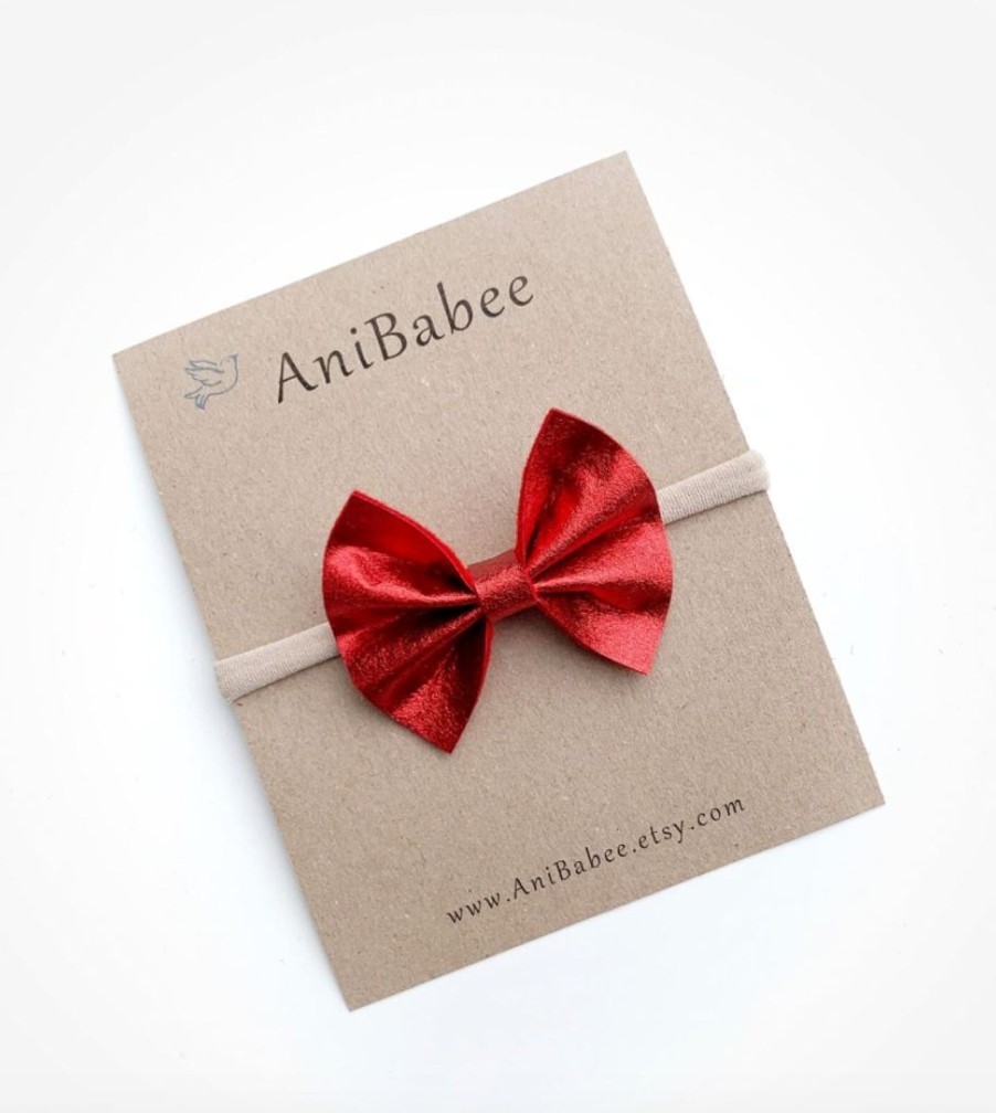 Accessories AniBabee | Shimmer Bow Clips