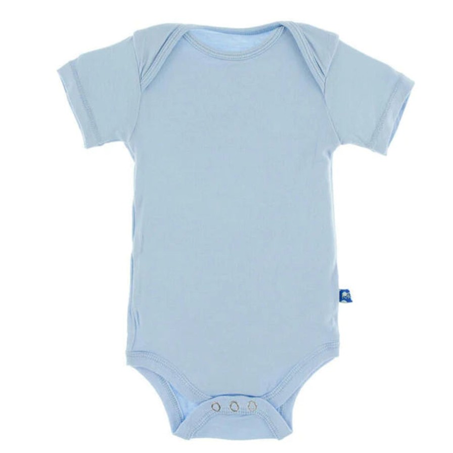 Baby Kickee Pants | Short Sleeve Pond Onesie