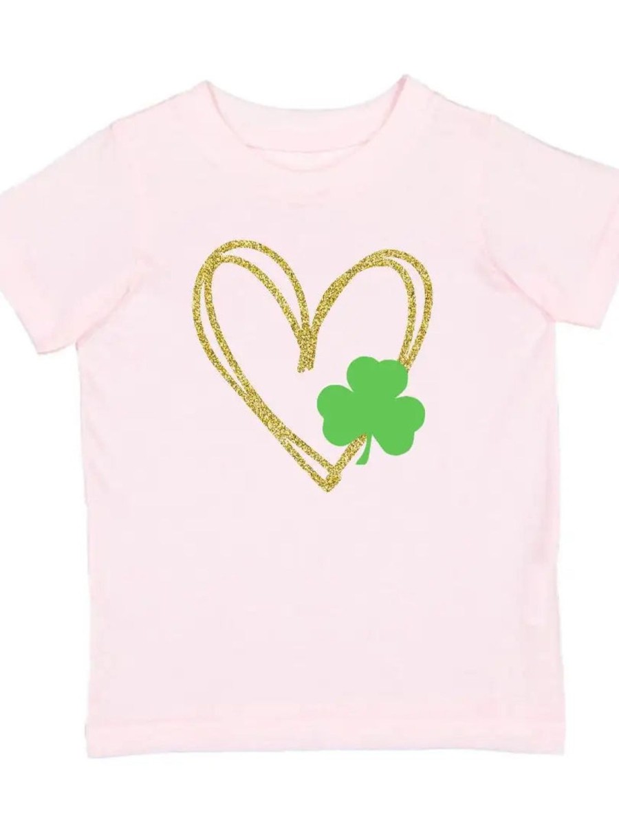 Child Sweet Wink | Shamrock Heart Tee