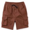 Child Tea | Dark Maple Ripstop Cargo Shorts