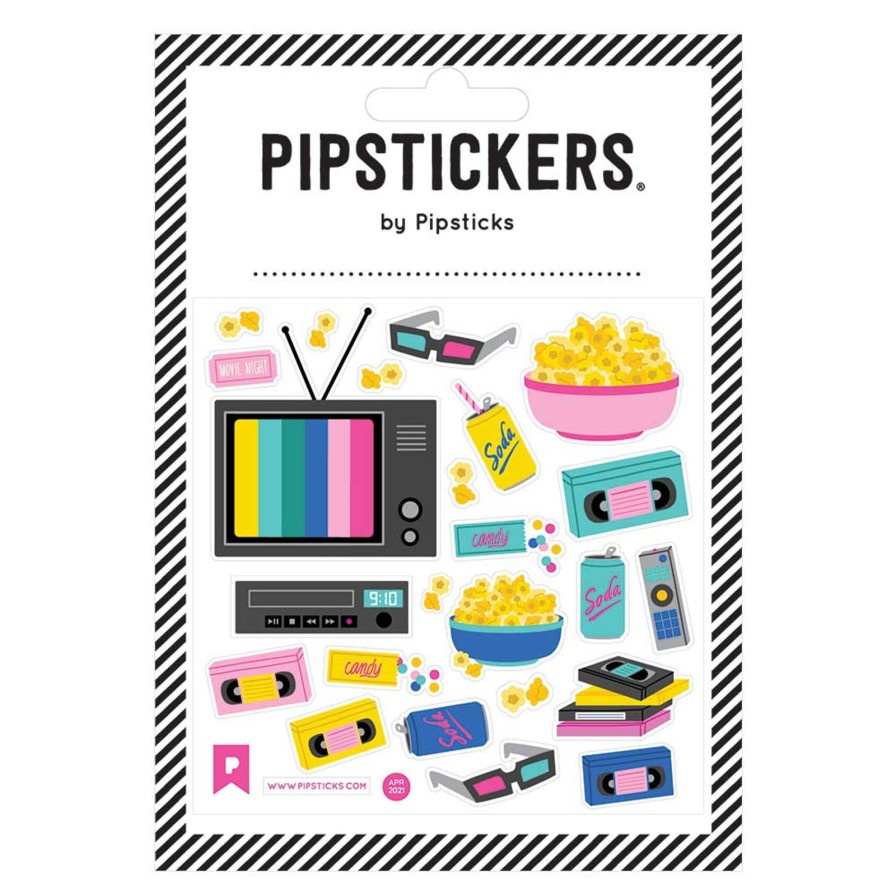 Lifestyle Pipsticks | Movie Night Sticker Sheet