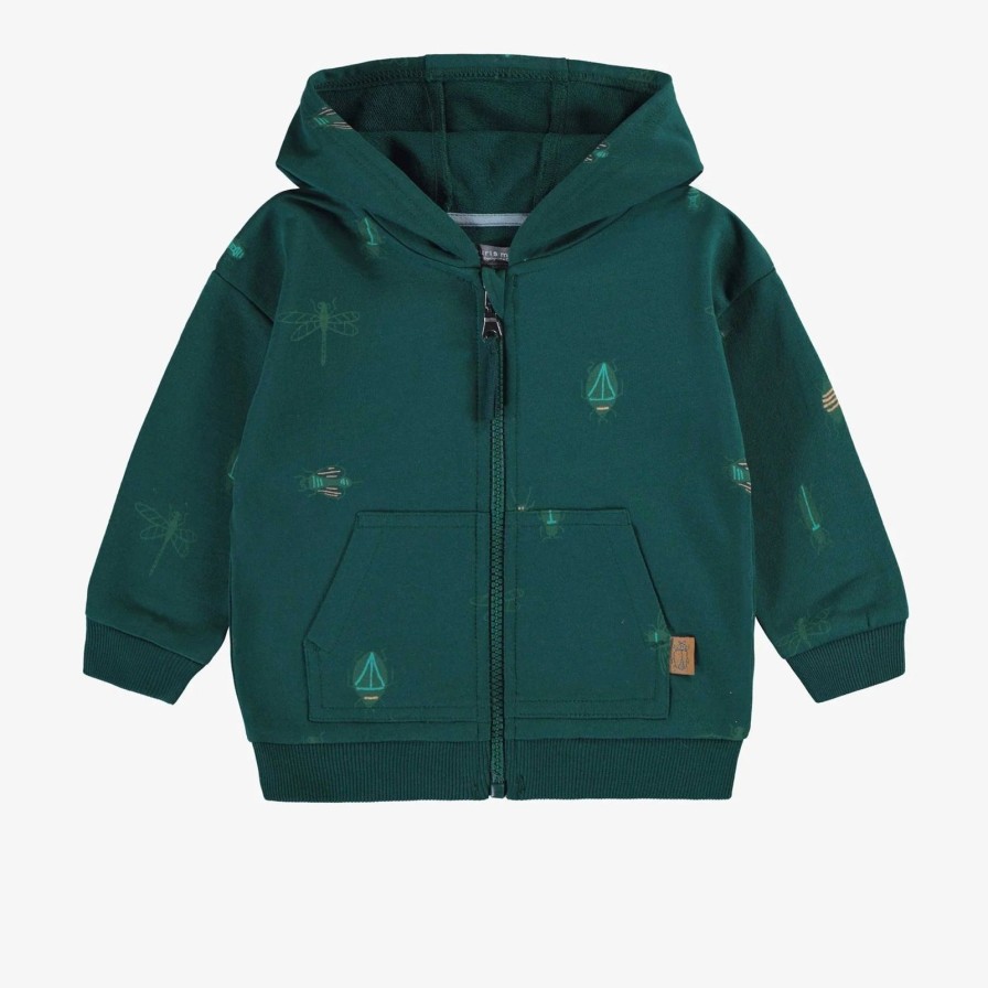 Baby Souris Mini | Green Bug Hoodie