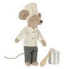 Lifestyle Maileg | Chef Mouse With Pot & Spoon