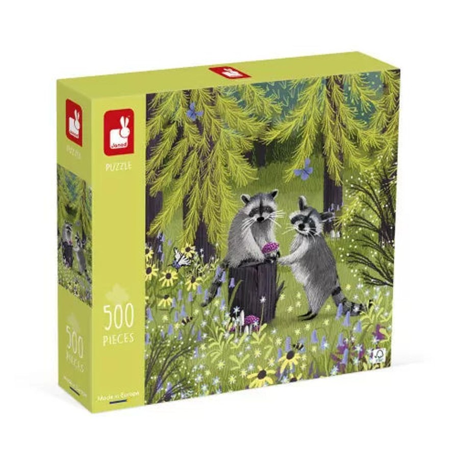 Lifestyle Janod Toys | Raccoon Bandits 500Pc Puzzle