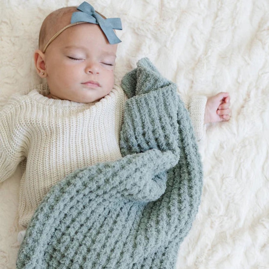 Baby Care Saranoni | Waffle Knit Mini Blanket