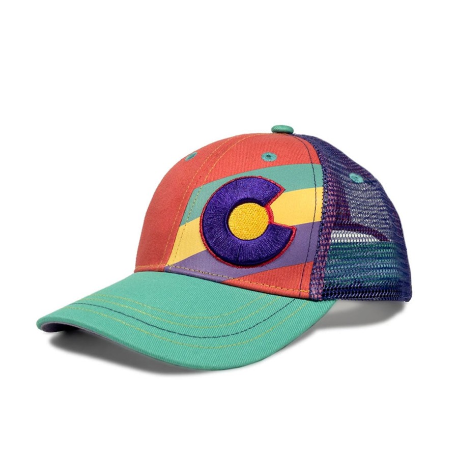 Accessories Yo Colorado | Kids Incline Trucker Hats