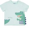 Baby Mayoral | Aqua Gator Tee