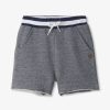 Child Hatley Kids | Flame Blue Melange Shorts