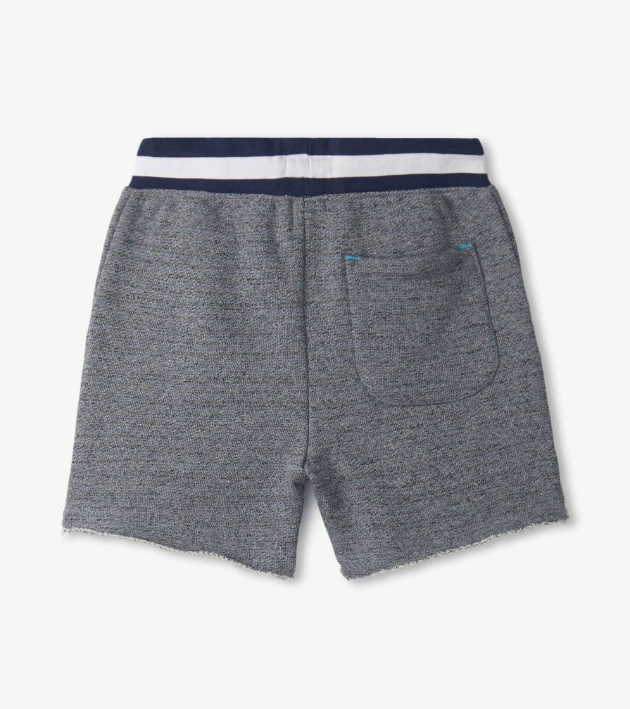 Child Hatley Kids | Flame Blue Melange Shorts