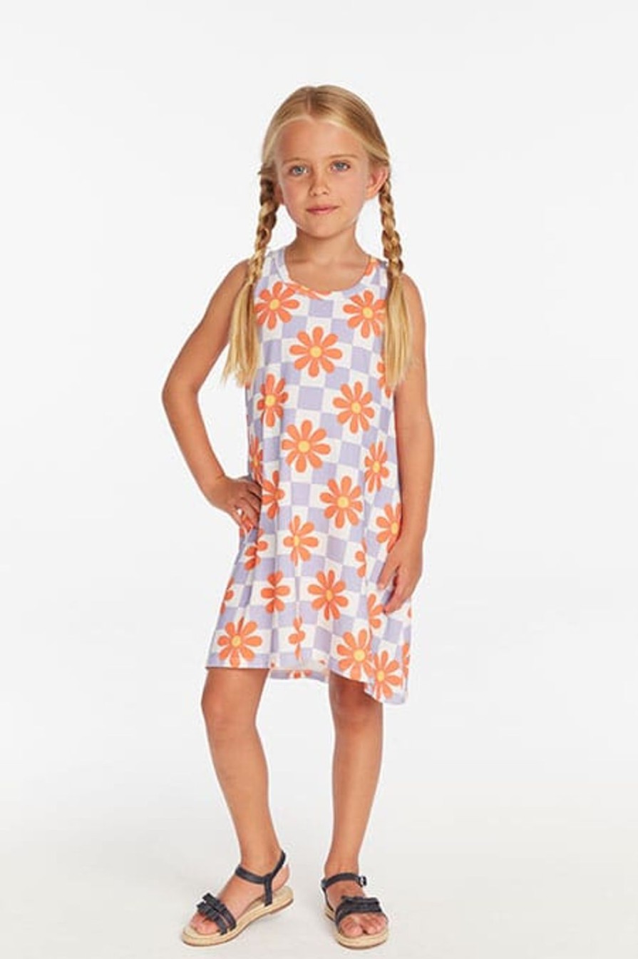 Child Chaser | Checkered Floral Dress