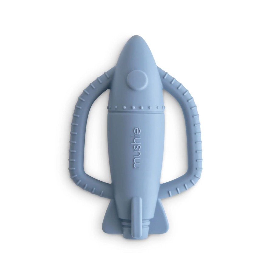 Baby Care Mushie | Rocket Rattle Teether