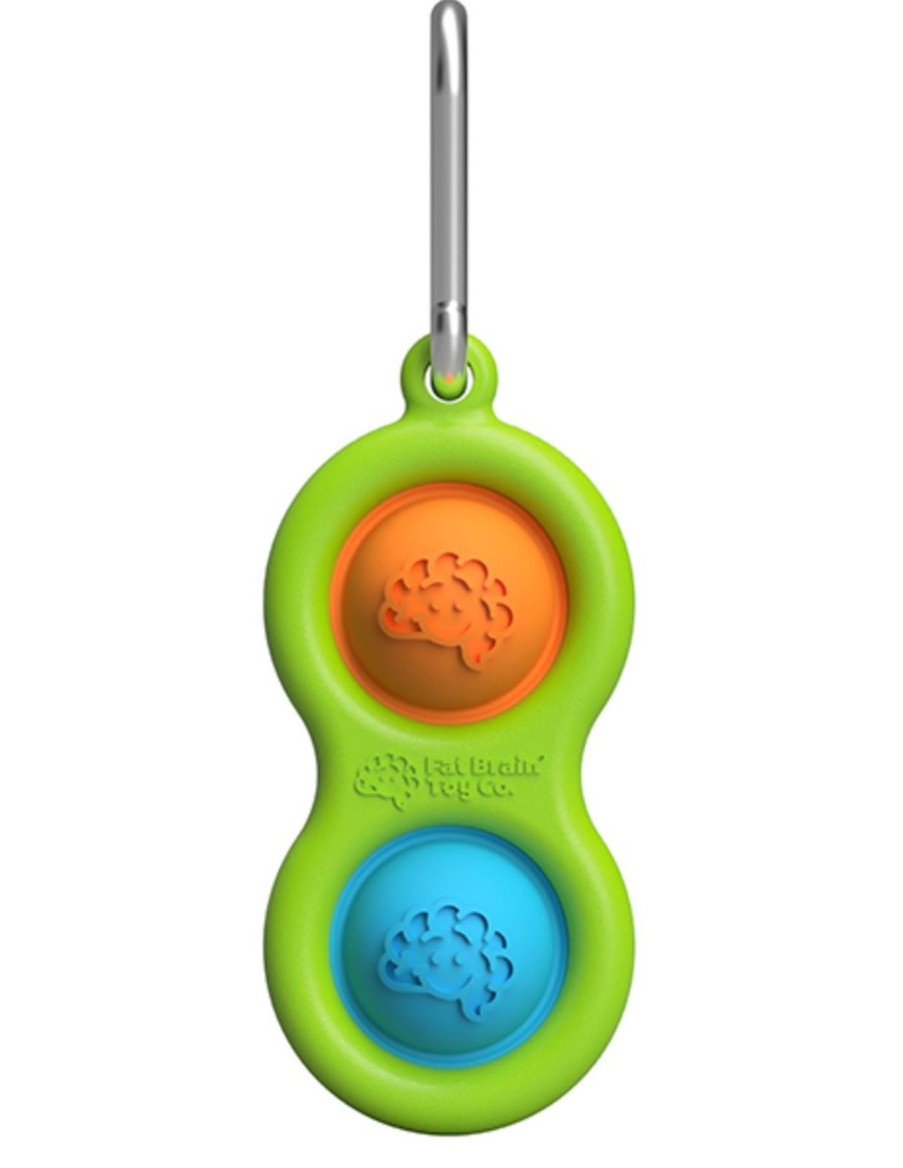 Lifestyle Fat Brain Toys | Dimpl Colorful Keychain