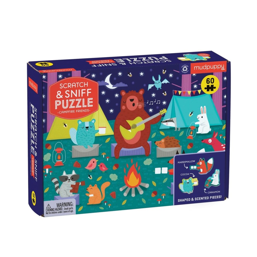 Lifestyle Mudpuppy | Scratch 'N Sniff Puzzle: Campfire