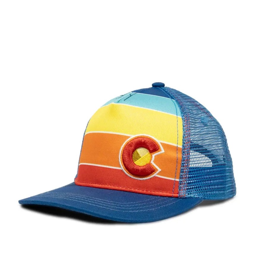 Accessories Yo Colorado | Rainbow Fader Hat-Kids