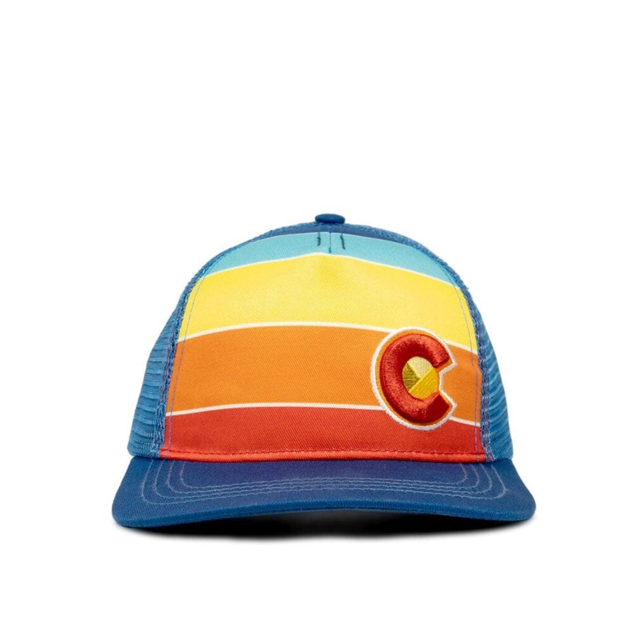 Accessories Yo Colorado | Rainbow Fader Hat-Kids