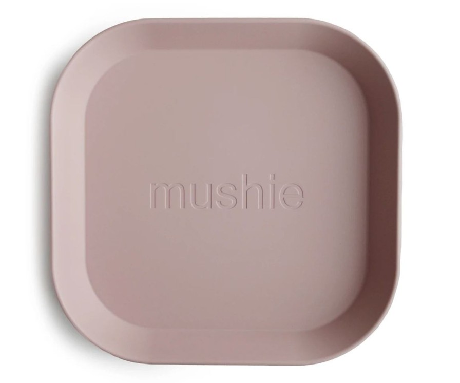 Baby Care Mushie | Square Plates- 2 Pack