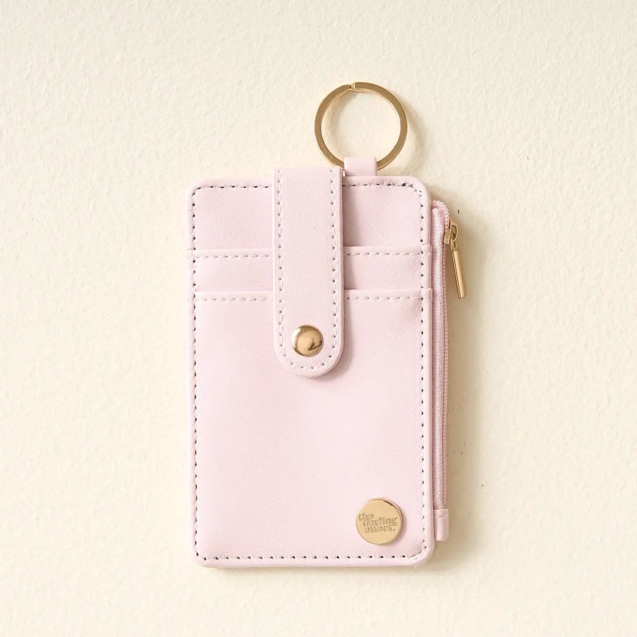 Accessories The Darling Effect | Pale Pink Keychain Wallet