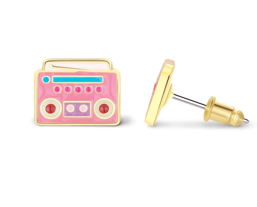 Accessories Girl Nation | Boom Box Beats Earrings