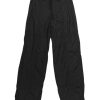 Tween Tractr | Glossy Black Parachute Pants