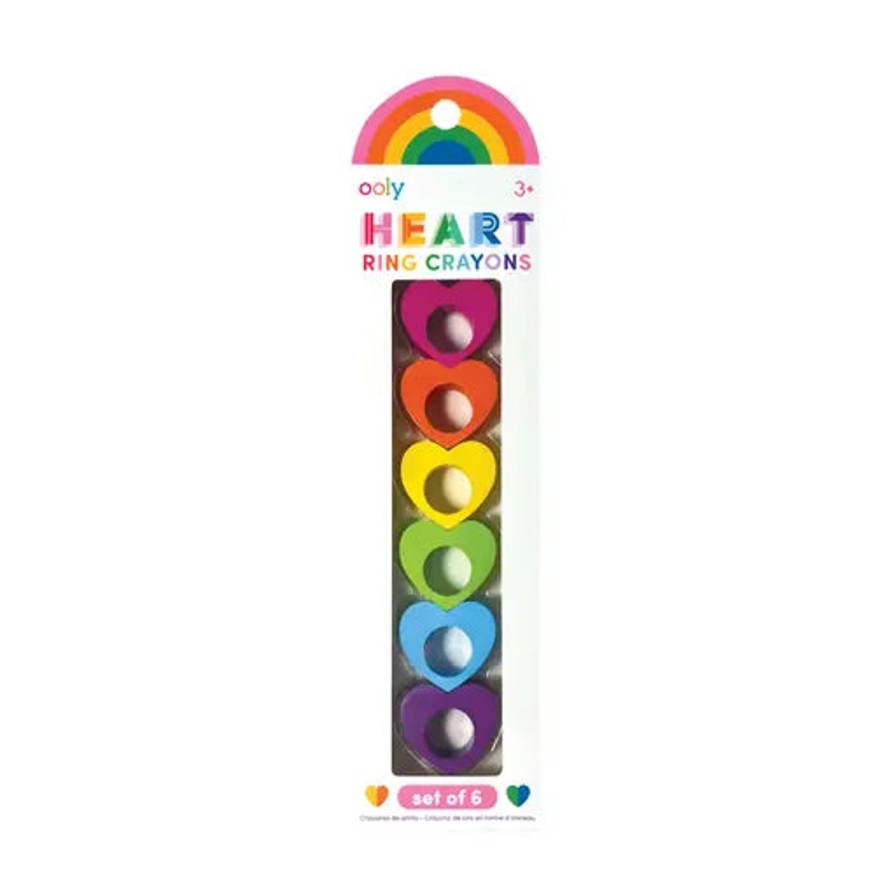 Lifestyle Ooly | Heart Ring Crayons