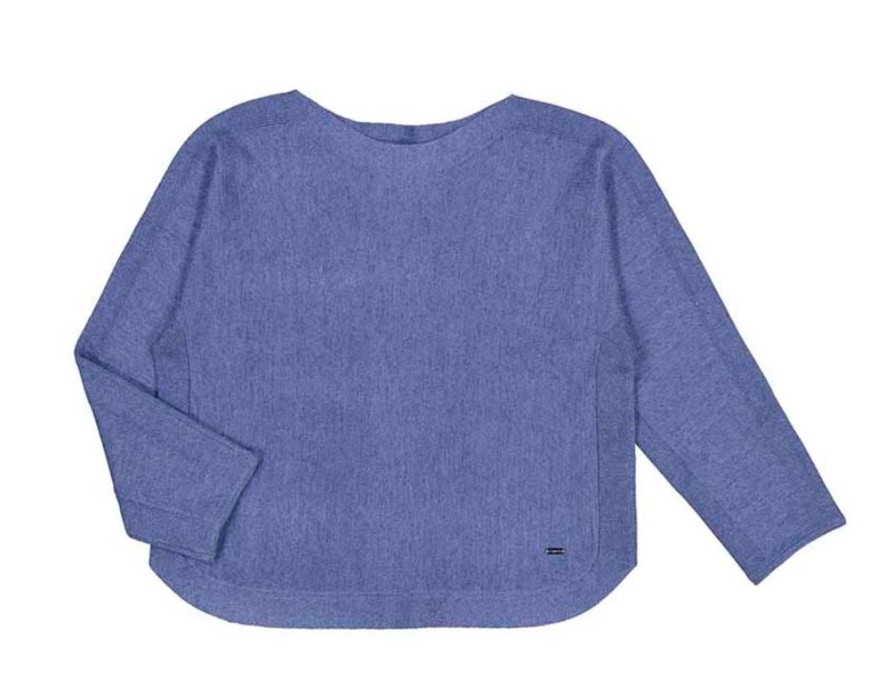 Tween Mayoral | Cobalt Blue Boatneck Sweater