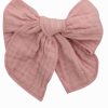 Accessories Bows Arts | Rose Pink Gauze Bow