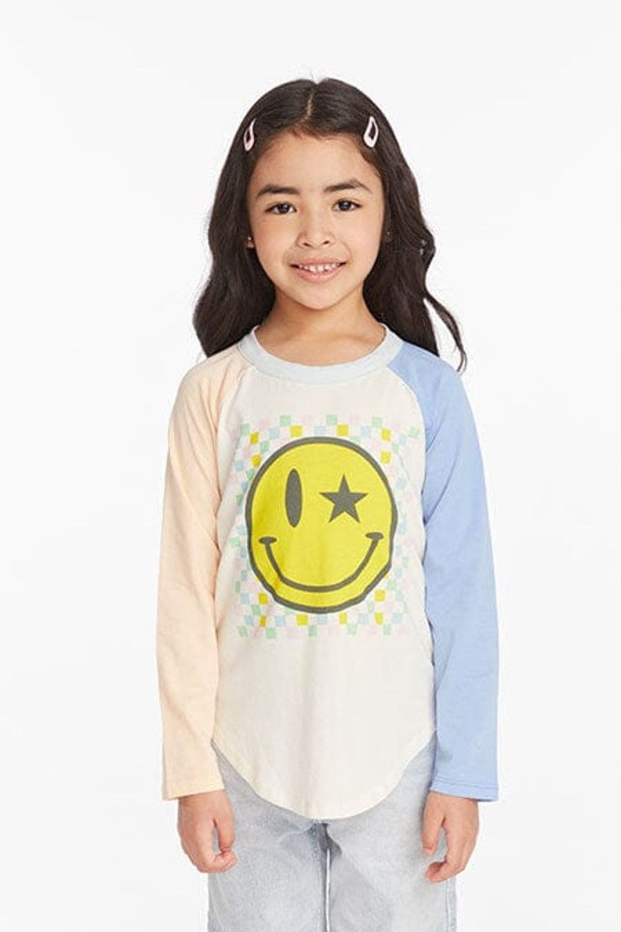 Child Chaser | Checkered Smiley Top