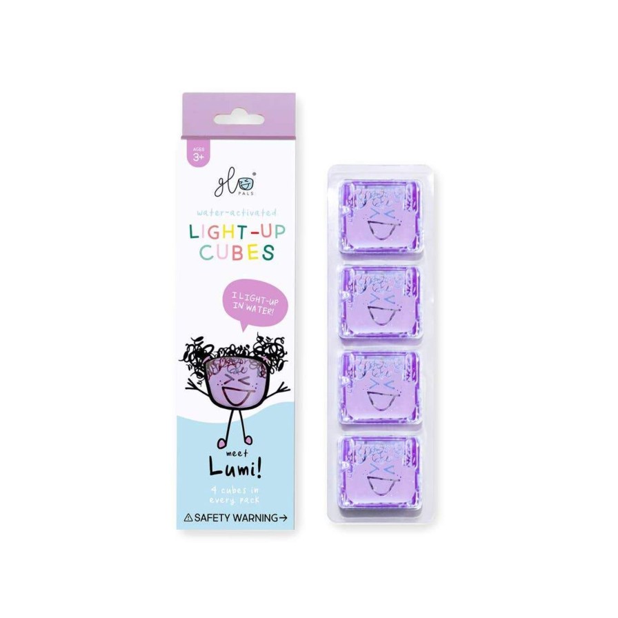 Baby Care Glo Pals | Light Up Bath Cubes