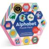 Lifestyle Eeboo | Alphabet Hexagon Puzzle Pairs