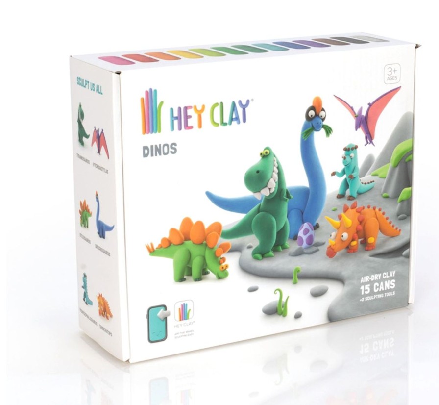 Lifestyle Fat Brain Toys | Hey Clay Modeling Sets