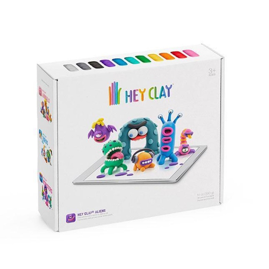 Lifestyle Fat Brain Toys | Hey Clay Modeling Sets