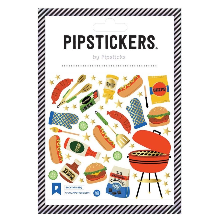 Lifestyle Pipsticks | Backyard Bbq Sticker Sheet