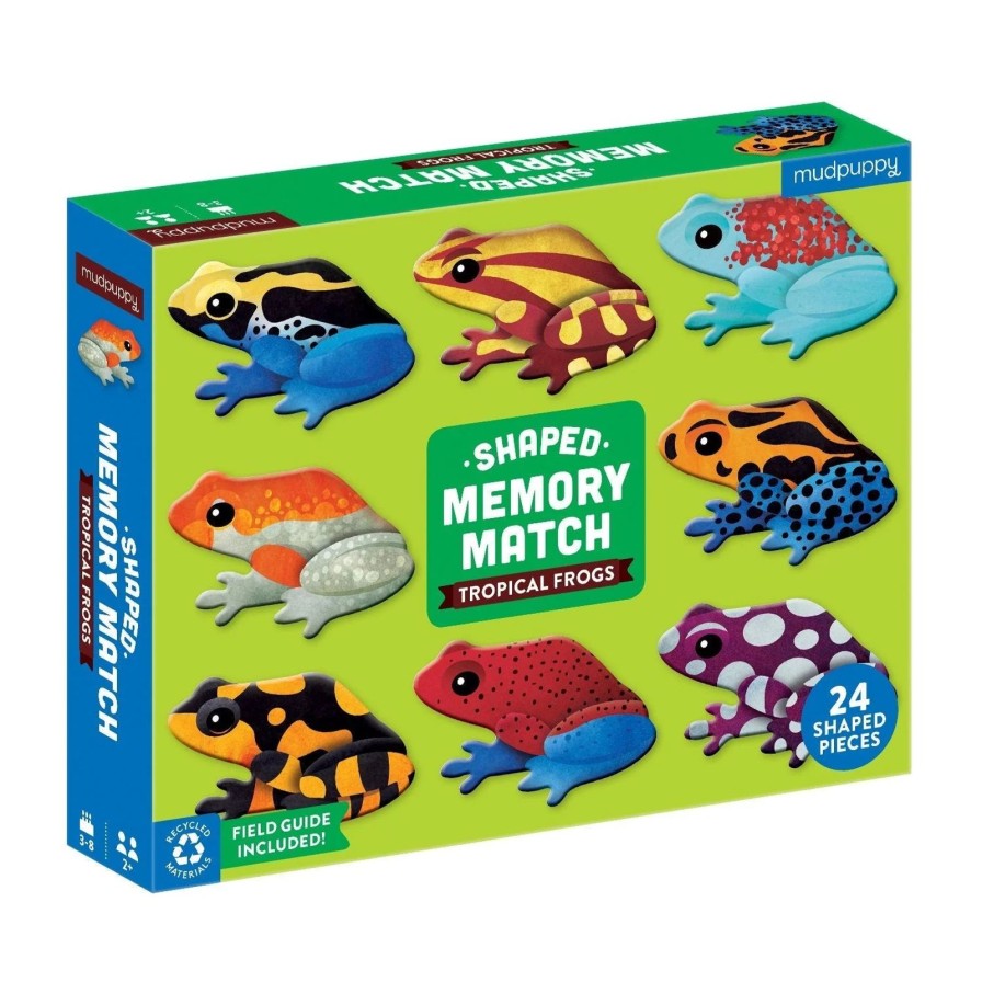 Lifestyle Mudpuppy | Tropical Frogs Memory Game