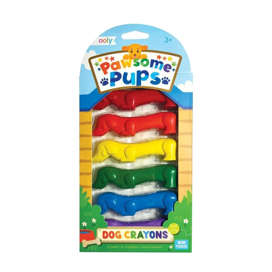 Lifestyle Ooly | Pawsome Pup Dog Crayons