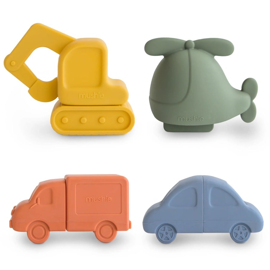 Baby Care Mushie | Vehicles Bath Toy Set