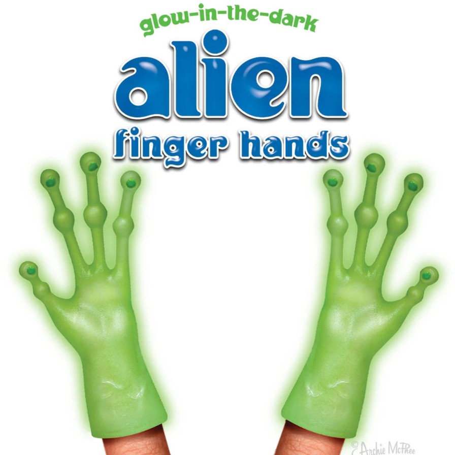 Lifestyle Archie McPhee | Finger Puppet Alien Hands