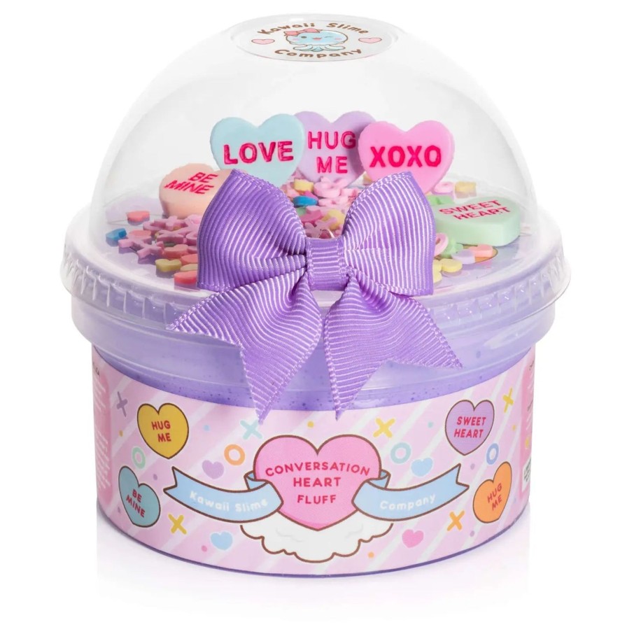 Lifestyle Kawaii Slime Company | Conversation Heart Fluff Slime