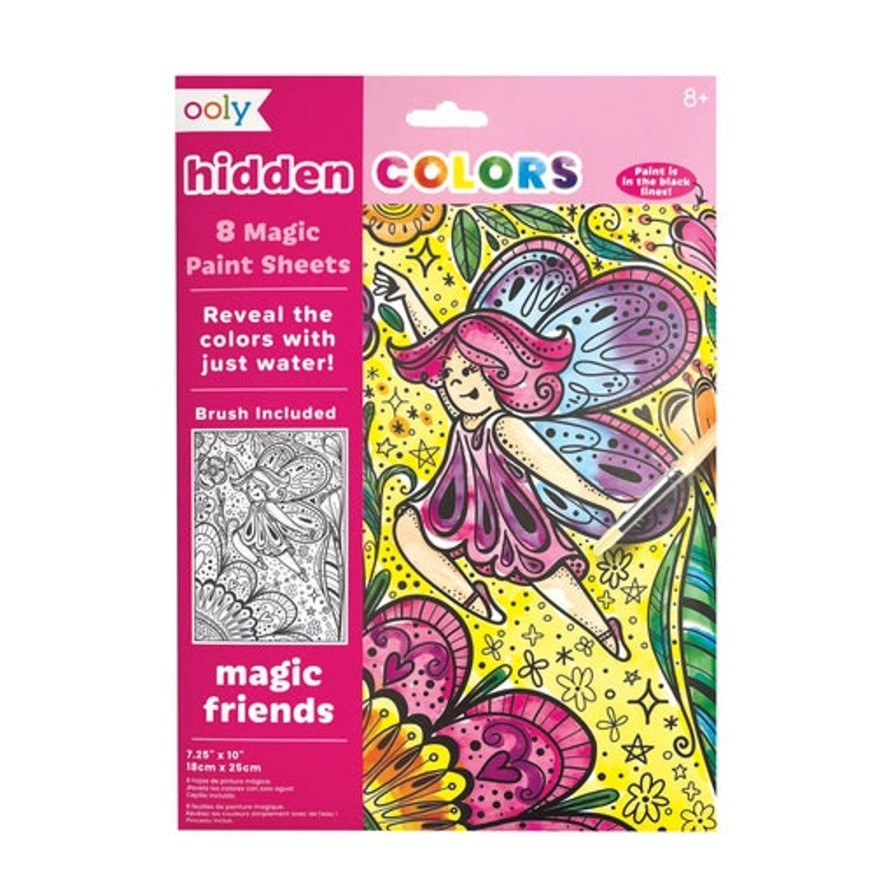 Lifestyle Ooly | Magic Friends Hidden Color Paint Sheets