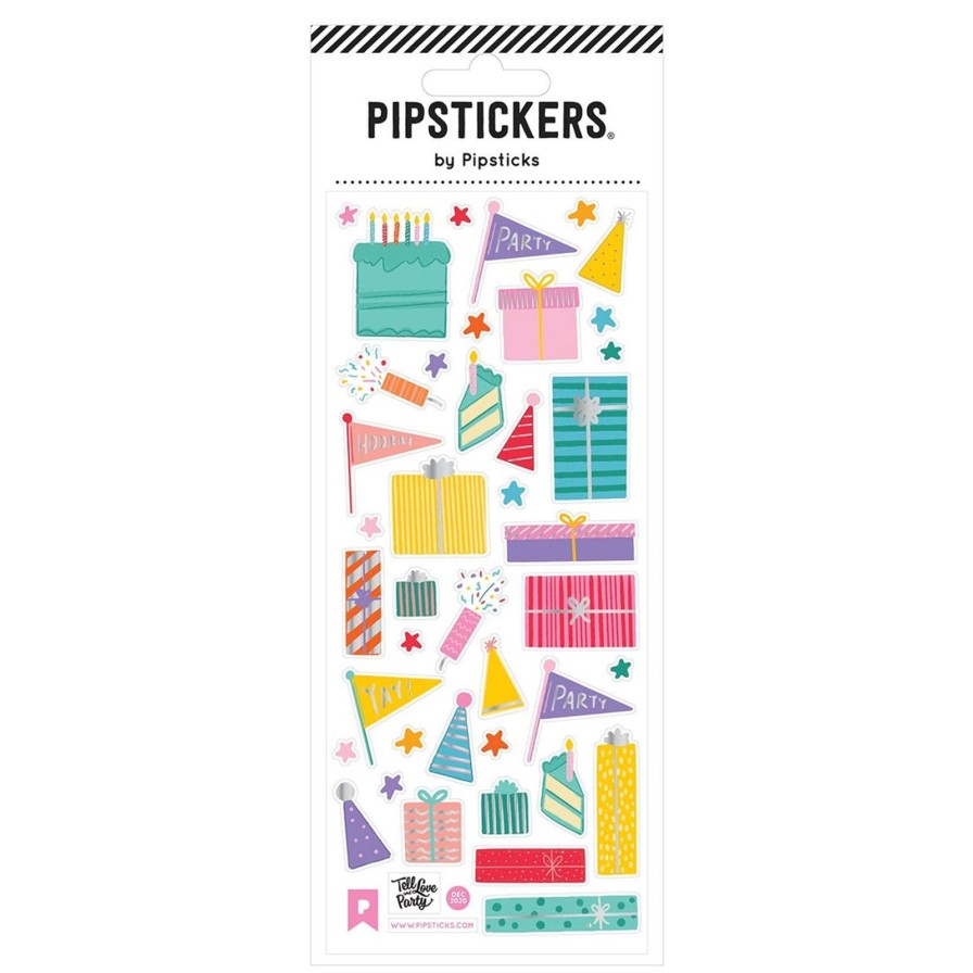 Lifestyle Pipsticks | Wrap Party Sticker Sheet