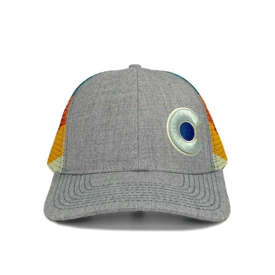 Accessories Yo Colorado | Grey Shoreline Trucker Hat-Tween