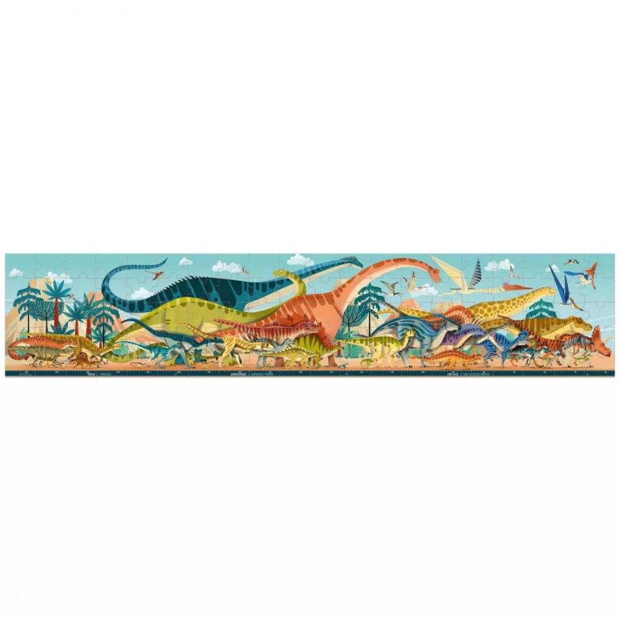 Lifestyle Janod Toys | Panoramic Dino Puzzle