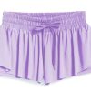 Tween Tractr | Lilac Butterfly Shorts