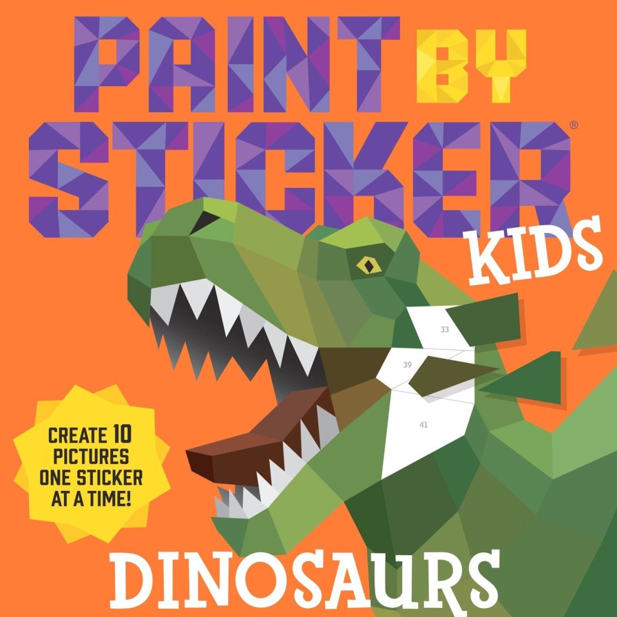 Lifestyle Hachette Books | Dinosaur: Paint By Sticker Kids