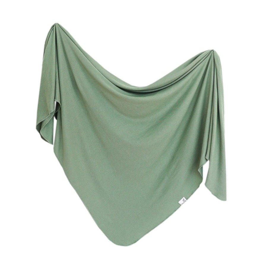 Baby Care Copper Pearl | Rib Knit Swaddle Blankets