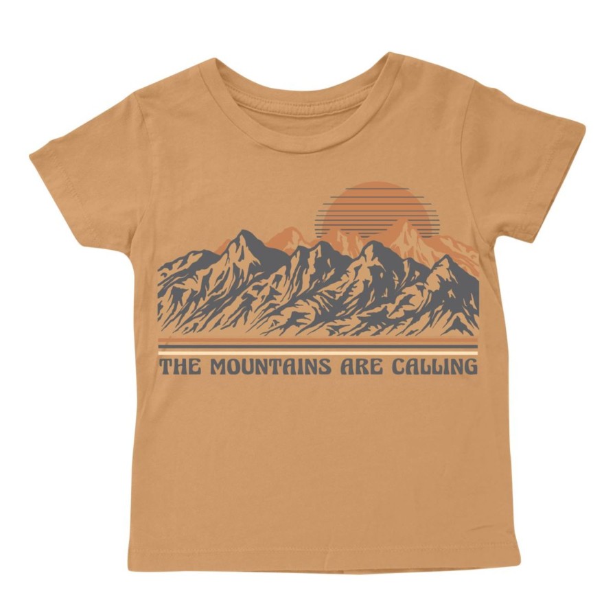 Child Tiny Whales | The Mountains Are Calling Clay Tee