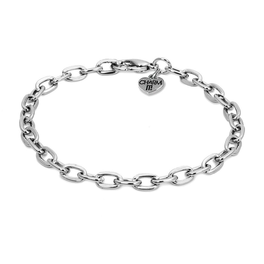 Accessories Charm It | Silver Chain Bracelet