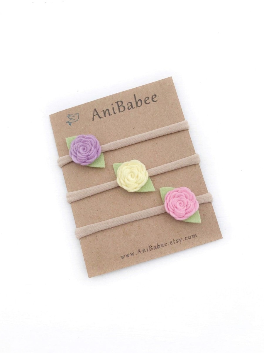 Accessories AniBabee | Small Rose Headband Sets